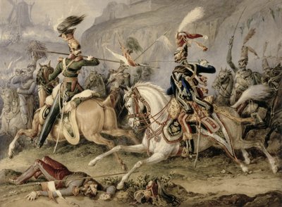 The Cavalry Battle by William Heath